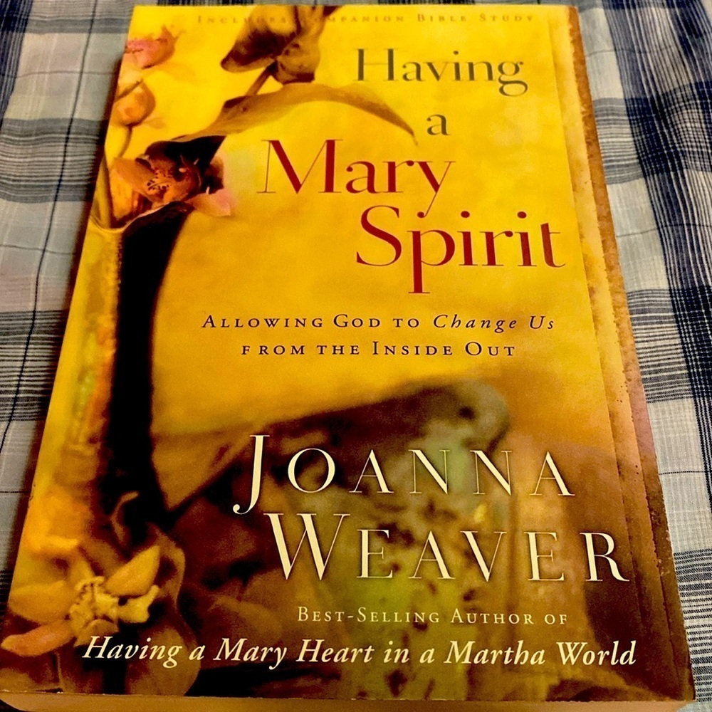 Having a Mary Spirit Book Author Joanna Weaver NWT